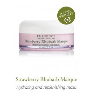 Strawberry rhubarb masque